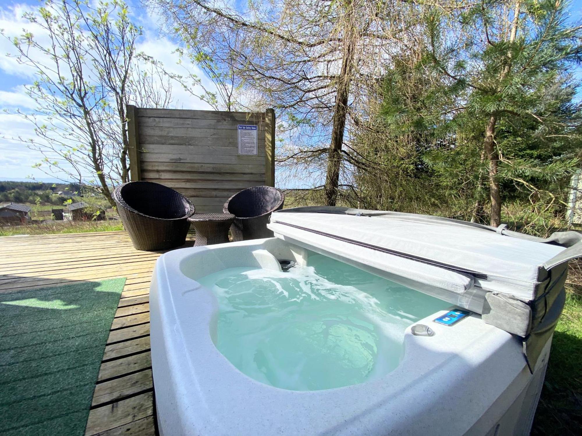 Blair Tiny House With Private Hot Tub - Fife - Loch Leven - Lomond Hills Villa Dunfermline Dış mekan fotoğraf